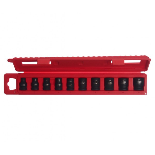 Набір головок для пошкоджених болтів і гайок 10 од. JTC 7865, фото 1