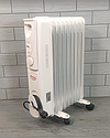 Нагрівач оливний Firex 236834-9 2000W/ Радіатор електричний на 9 секцій, фото 3