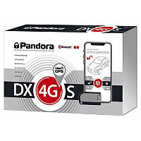 Автосигнализация Pandora DX-4GS Plus c 2xCAN, Bluetooth, 2G/3G/4G, GSM, GPS и автозапуском