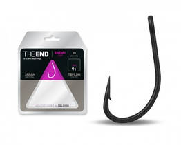 Гачок короповий, короповий гачок, гачок для риболовлі, гачок короповий Delphin THE END ENEMY №4/10 шт.