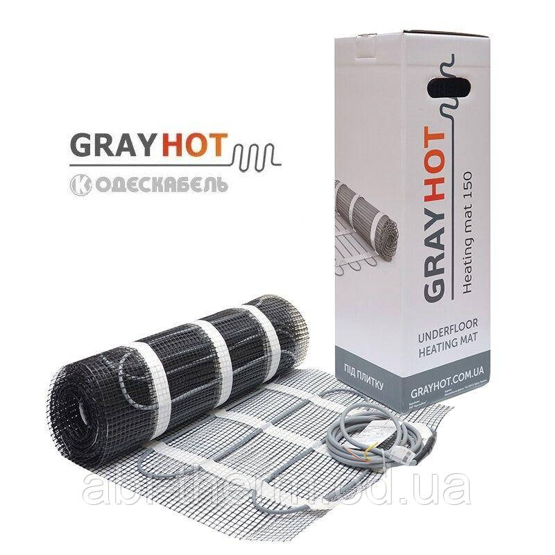 Gray Hot Mat 150  8.1 м² (16,2*0,5) 1219-Вт 39,7-Ом