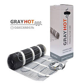 Gray Hot Mat 150  3.8 м² (7,6*0,5) 571-Вт 84,7-Ом
