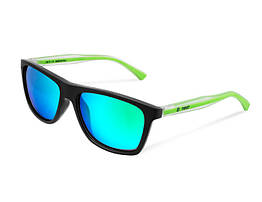 Сонцезахисні поляризаційні окуляри Delphin SG TWIST з зеленими лінзами