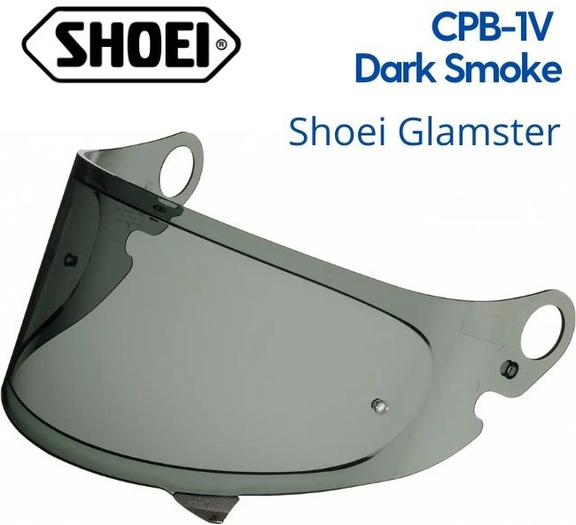 Визор для Shoei Glamster CPB-1V, темная тонировка - фото 1 - id-p1388114553