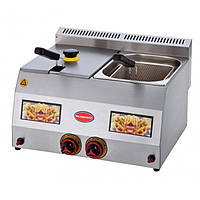 Фритюр, фритюрниця газова SILVER 2703 5+5 літрів (Туреччина)