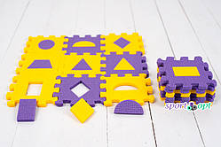 3D пазл «Геометрія» — розвивальна м'яка іграшка