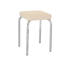 Табурет кухонний Tutti ніжки alu екошкіра V-18 кремова (Новий Стиль ТМ)