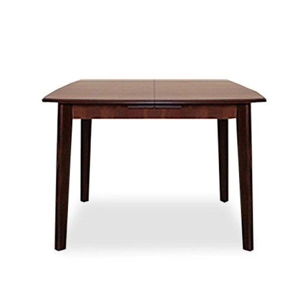 Стіл обідній Джаз стільниця розкладна МДФ шпон Горіх темний 109/139х74 см (Мікс-Мебель ТМ)