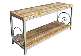 Тумба ТВ Маріс метал сірий ДСП Дуб корабельний Лейбл (TeneroTM)