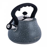 Чайник со свистком Чайник металлический со свистком нержавейка для плиты Kamille KM-1091 2.7 л GL_55