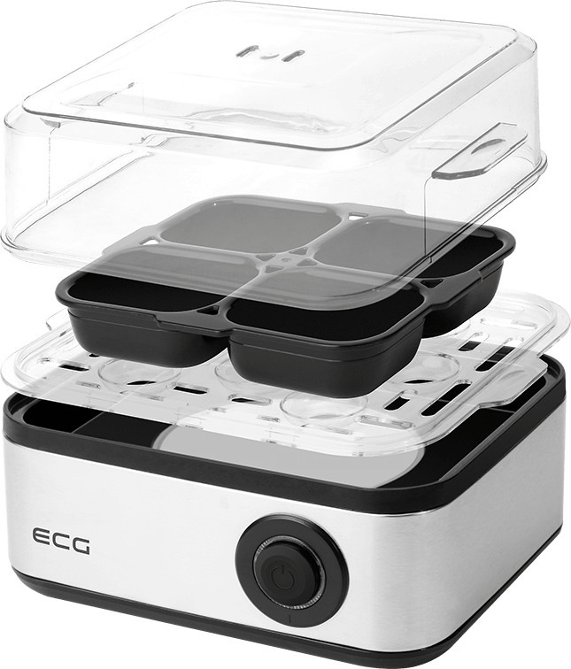 Яйцеварка ECG Яйцеварка Прибор для приготовления варки яиц пашот ECG UV-5080 GL_55 - фото 3 - id-p1724937715
