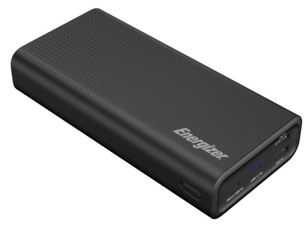 Павербанк Power bank ENERGIZER UE20012 -20000 mAh Li-pol+TYPE-C (Black)