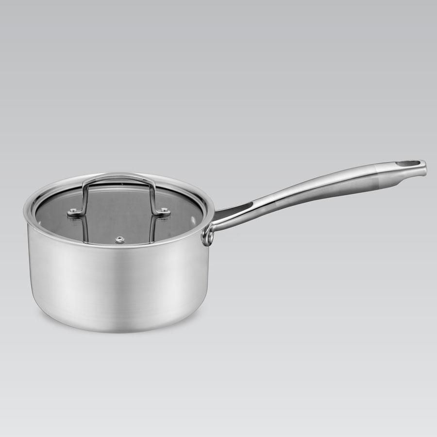 Ковш с Крышкой Ковш Из Нержавейки со Стекляной Крышкой Maestro MR-3504 ...