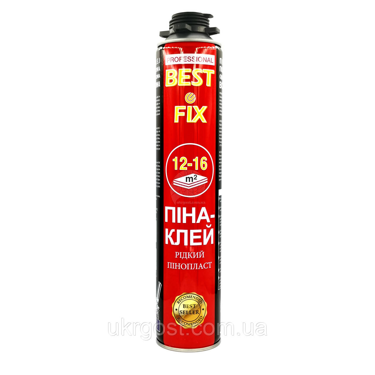 Клей-піна монтажна професійна Bestfix Prof (12-16) 800 мл