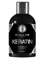 Шампунь для волос Dallas Cosmetics Keratin с кератином и молочным протеином, 500 мл