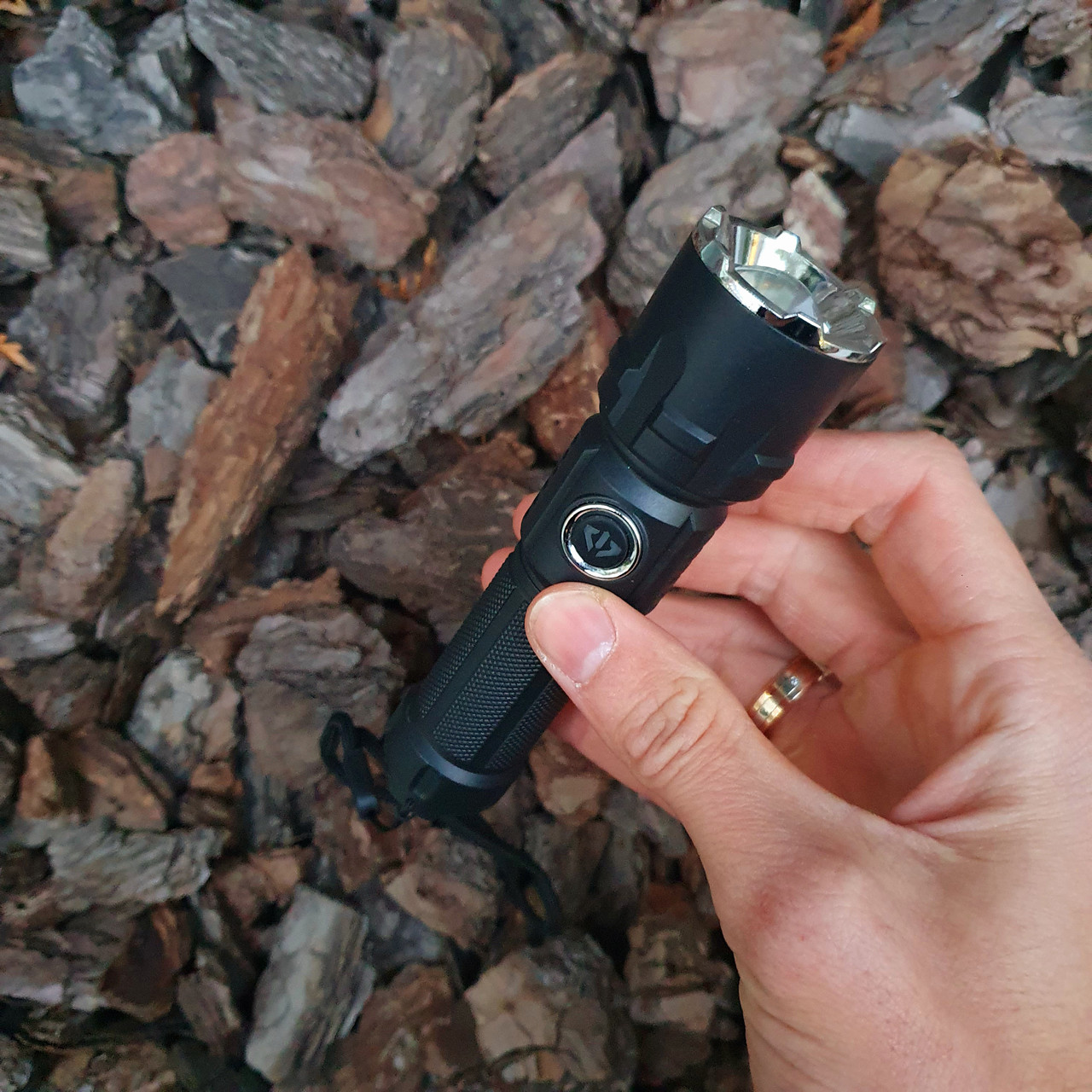 Яскравий легкий ліхтарик кишеньковий акумуляторний / бюджетний ручний світлодіодний LED ліхтар з USB зарядкою, GP5, фото 1