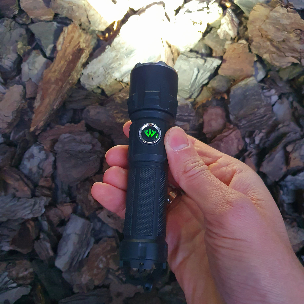 Яскравий легкий ліхтарик кишеньковий акумуляторний / бюджетний ручний світлодіодний LED ліхтар з USB зарядкою, GP9, фото 1