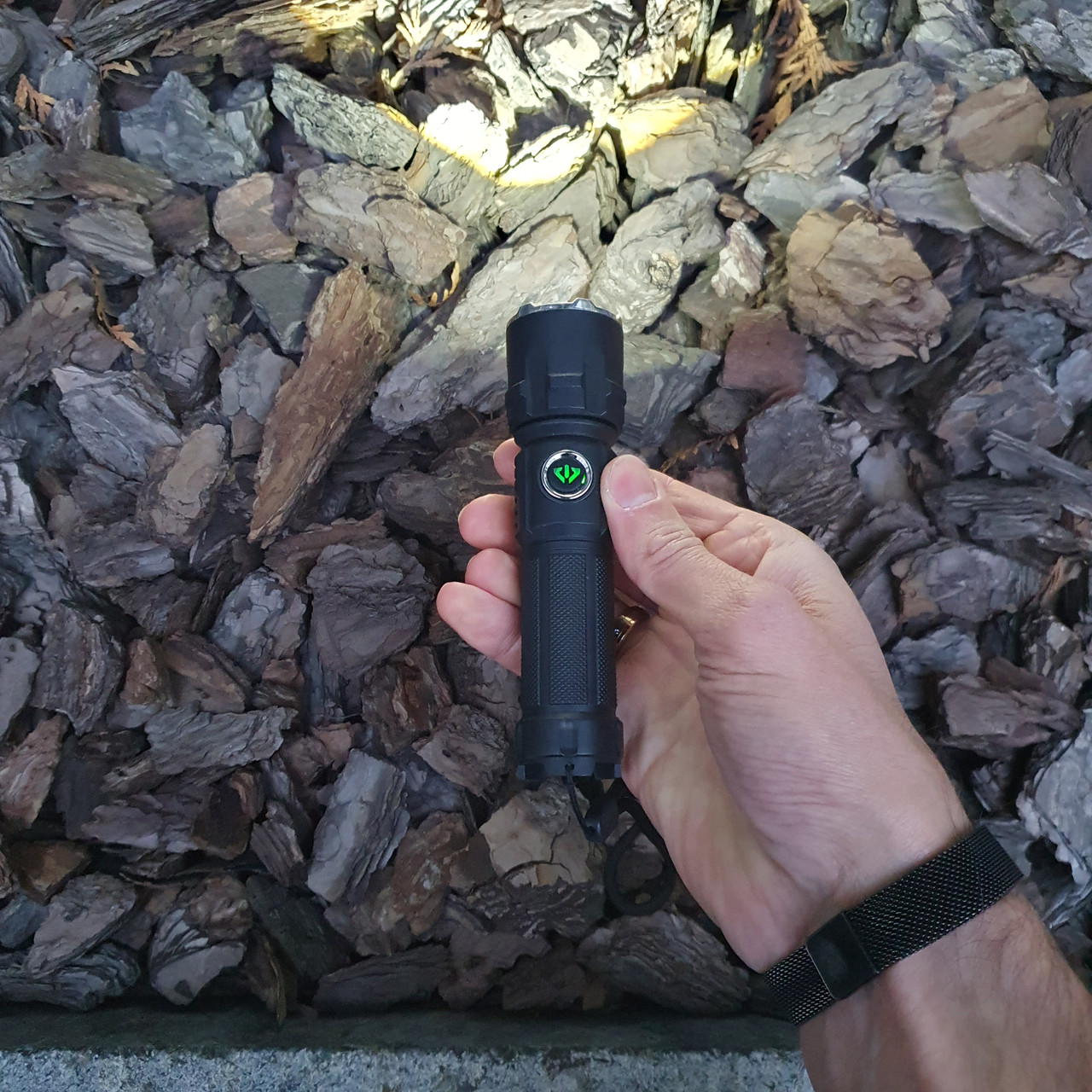 Яскравий легкий ліхтарик кишеньковий акумуляторний / бюджетний ручний світлодіодний LED ліхтар з USB зарядкою, GP17, фото 1