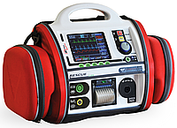 Дефибриллятор-монитор Rescue Life+модуль кардиостимулятора в комплекте с прокладками и кабелем-адаптером