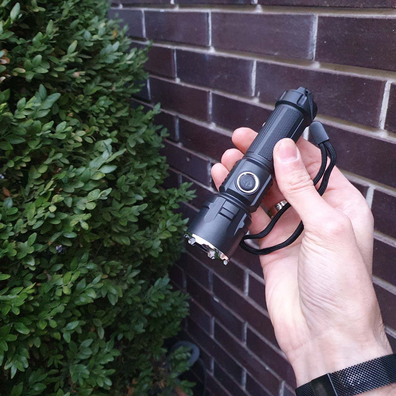 Яскравий легкий ліхтарик кишеньковий акумуляторний / бюджетний ручний світлодіодний LED ліхтар з USB зарядкою, GP22, фото 1