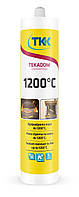 Герметик жаростійкий TEKADOM +1200 C (чорний) 300 ml