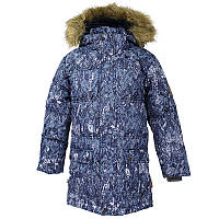 Зимняя куртка - пуховик для мальчиков Huppa Lucas 128 (17770055-73286-128) 4741468574363