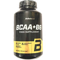 Аминокислоты (БЦАА) Biotech USA BCAA+B6 (200 таблеток.)