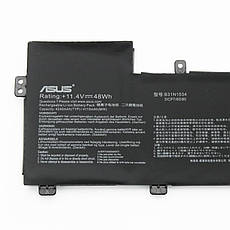 Оригінальна батарея для ноутбука Asus ZenBook UX510 UX510UW UX510UX - B31N1534 (+11.4V 48Wh) АКБ, фото 4