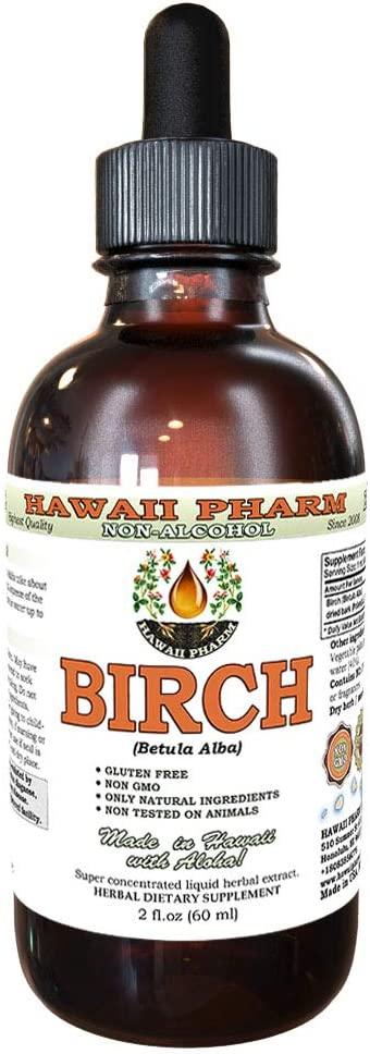 Hawaii Pharm Birch (Betula Alba) Alcohol-FREE / Екстракт кори берези без спирту 60 мл, фото 1