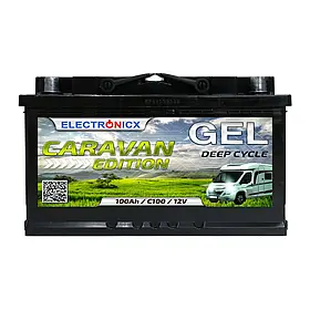 Акумулятор гелевий Electronicx Caravan Edition 100 ah 12v