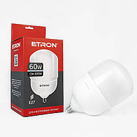 Світлодіодна LED лампа ETRON High Power 60W T160 6500K E27 холодне світло