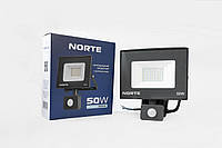 Прожектор NORTE Spotlight 1-NSP-1225 50W 6500К з датчиком руху