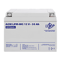 Акумулятор мультигелевий LPM-MG 12V - 26 Ah