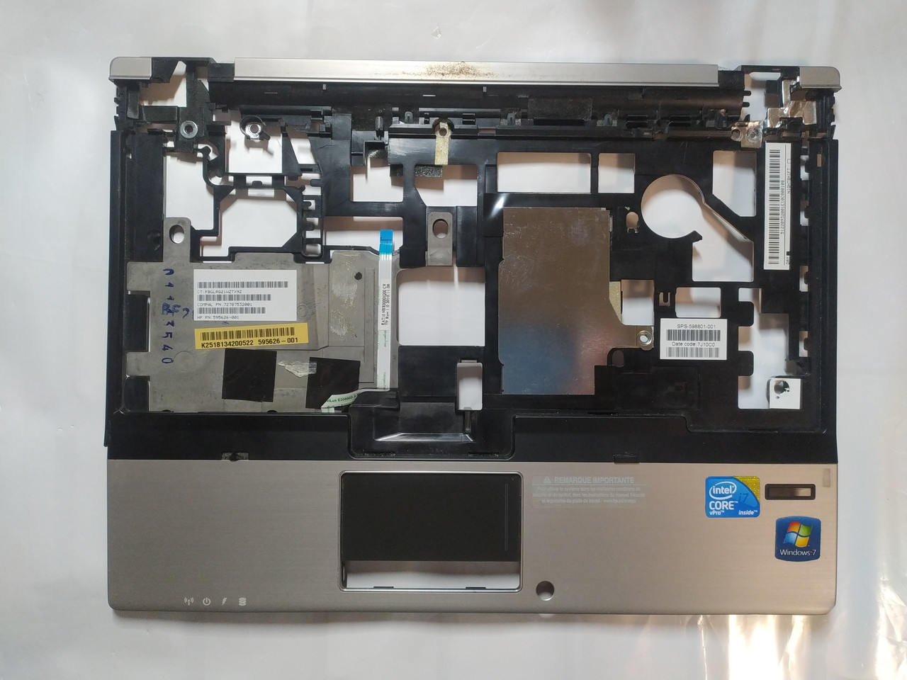 Уцінка! HP EliteBook 2540p Корпус C (топкейс, середня частина) бу