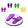Диск здоров'я масажний, ПВХ, з магнітами, 27*27*3.5см, різні кольори. фіолетовий, фото 2