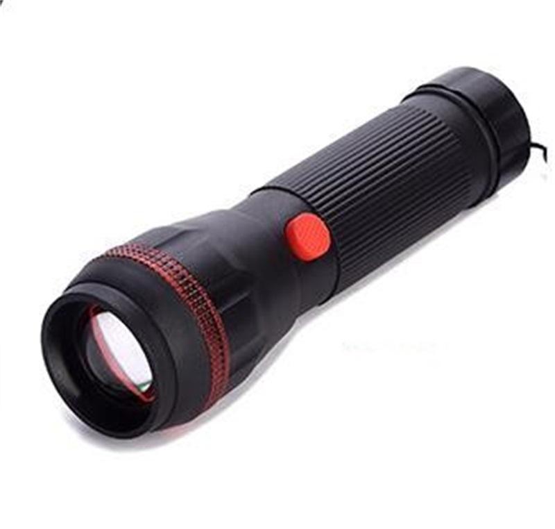 Фонарик Ручной (прорезиненый) на Батарейках | Светодиодный Переносной ...