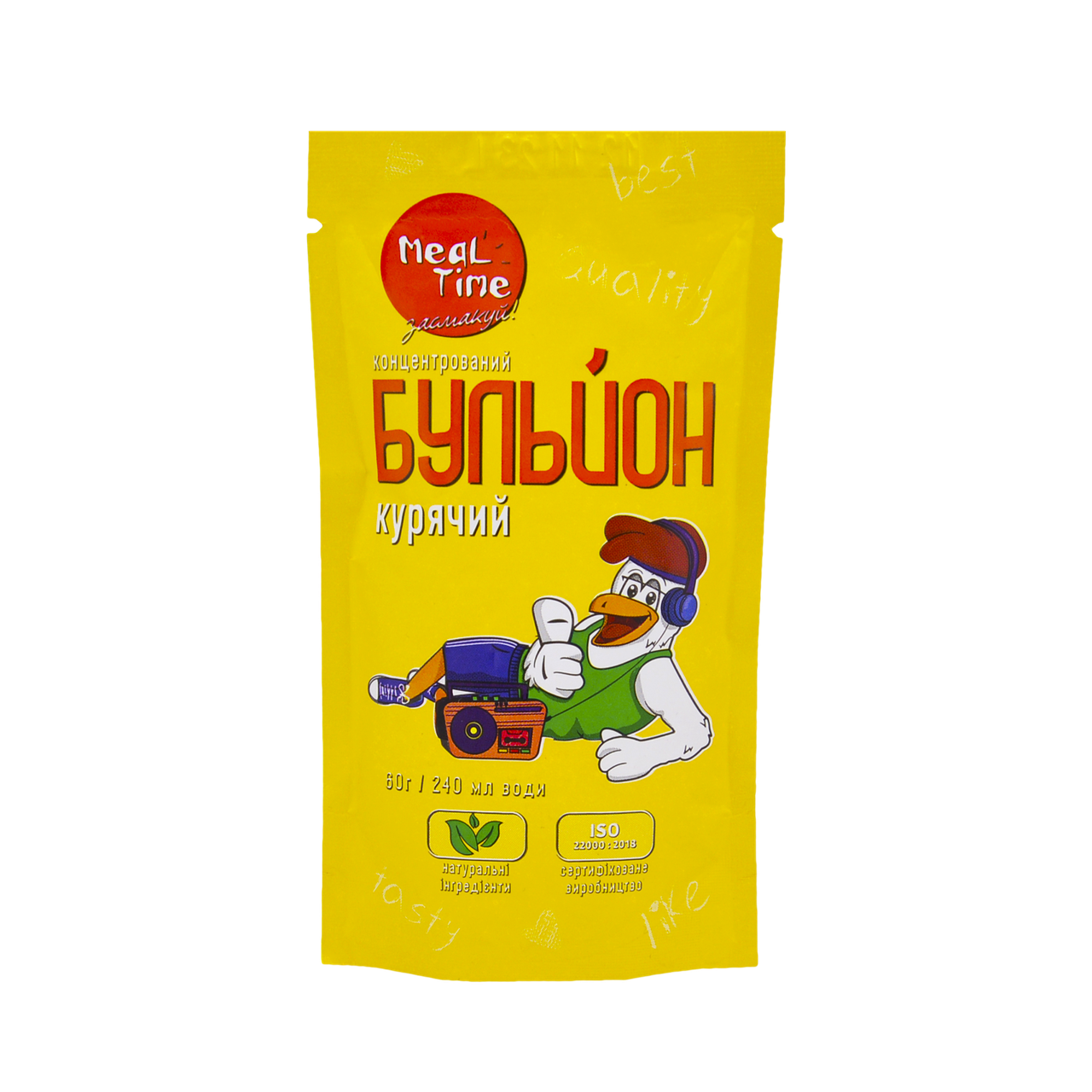 Бульйон курячий Meal Time 60г