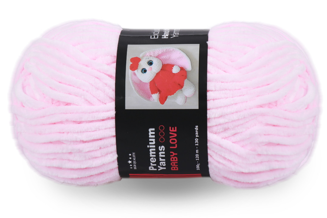 Premium Yarn Baby Love, Рожевий No303