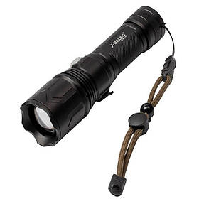 Ліхтарик ручний акумуляторний / на батарейках до 1000 м X-BALOG BL-P511-P90 алюмінієвий L-097