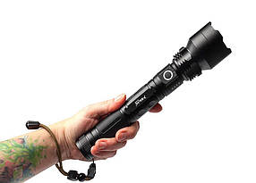 Ліхтар ручний акумуляторний до 1500м X-BALOG BL-P59-P50 алюмінієвий L-082