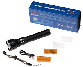 Ліхтар тактичний акумуляторний до 1000м X-BALOG BL-P713-P120 з опцією PowerBank L-094A