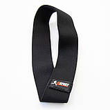 Гумки для фітнесу та спорту (стрічка еспандер) тканинні петлі для ніг/рук/ягідок набір 5шт OSPORT (OF-0195), фото 8