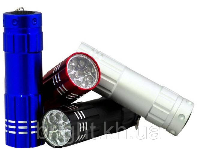 Ліхтар кишеньковий FX-LIFHT CY-9, 9 LED, алюміній