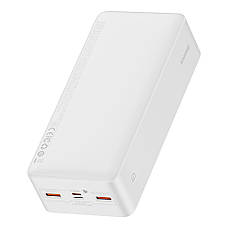 УМБ Power bank (зовнішній акумулятор) Baseus 30000 мАг Bipow Digital 20 Вт Білий (PPDML-N02), фото 3