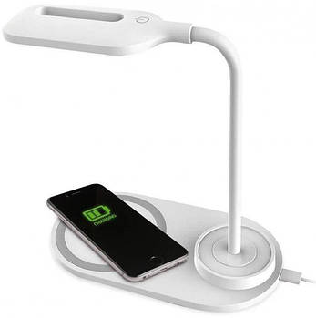 Лампа настільна Platinet PDL1930W 10w біла USB