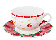 Чайний набір Lefard Christmas Deligh 250мл 2 предмети (985-143)