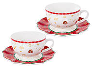 Чайний набір Lefard Christmas Deligh 250мл 4 предмети (985-145)