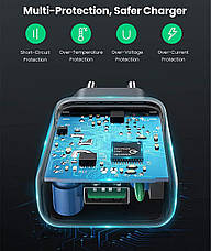 Зарядний пристрій (зарядка) для телефону UGREEN CD122 USB 18 W Чорний (CD122B), фото 3