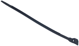 Стяжка пластикова чорна 510х9 UVстійка BELTURING