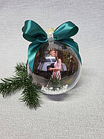 Іграшка на ялинку з Вашим фото, 10 см